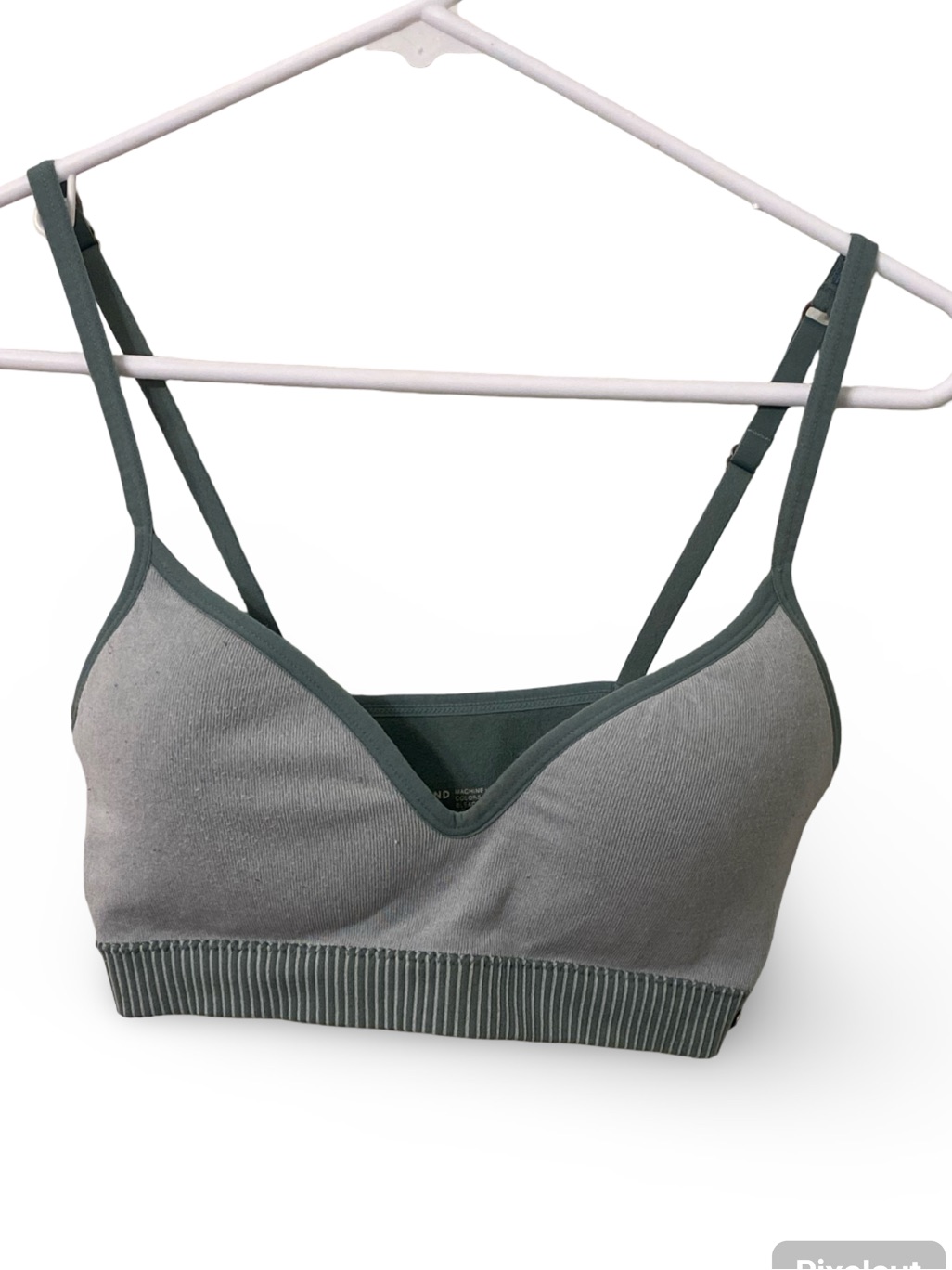 Lucky Brand Sage Green Wireless Bralette